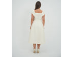 Sculpted Lace Midi