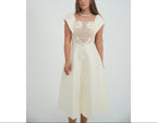 Sculpted Lace Midi