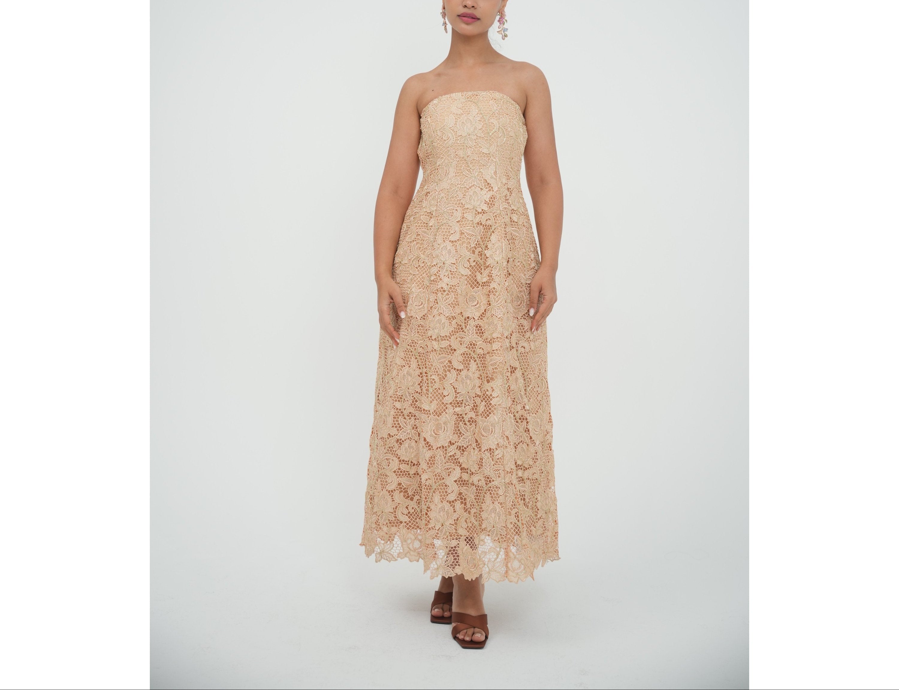 Guipure Lace Dress