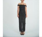 Hecate Floral Beaded Gown