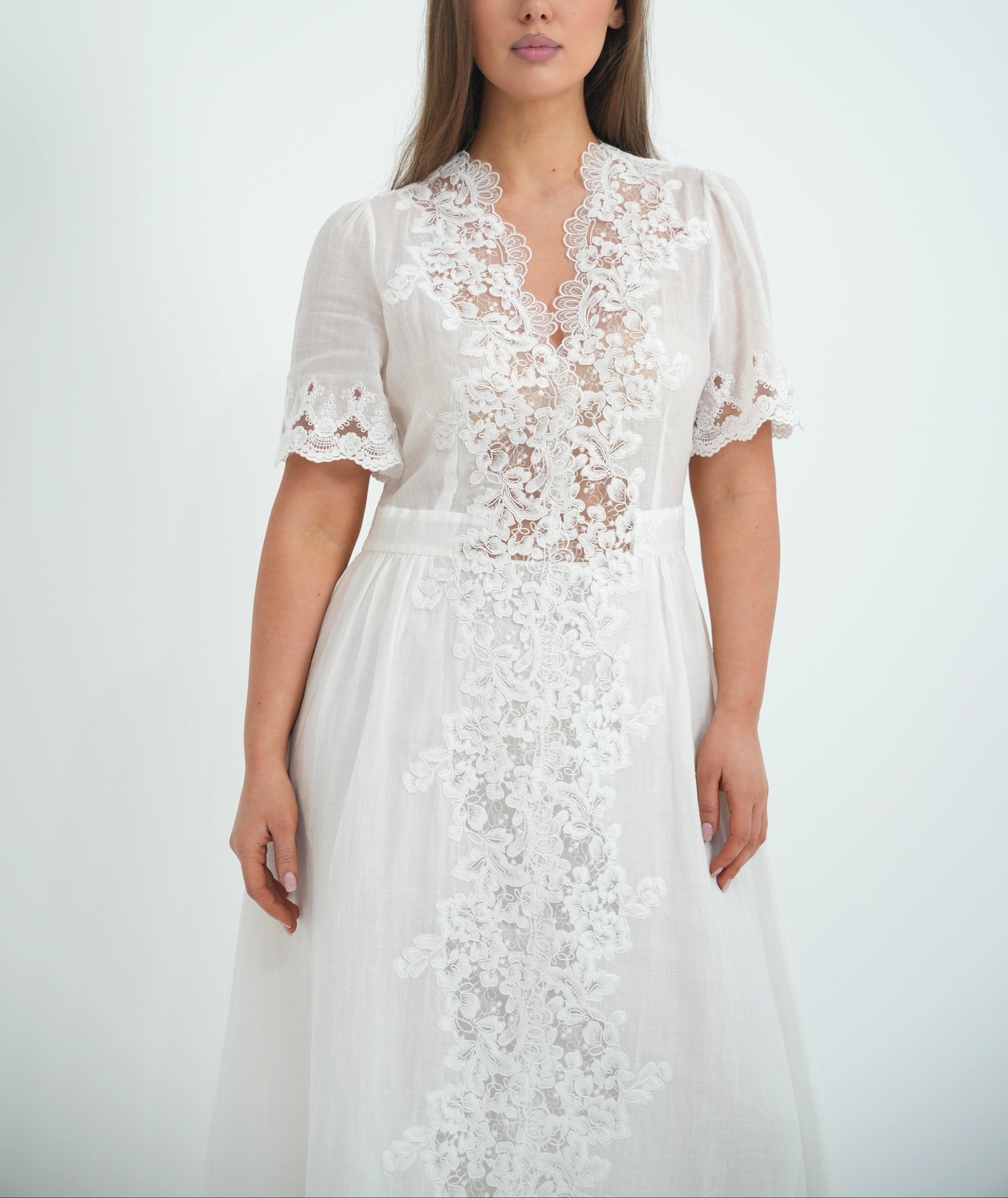 AureliaGuipure Lace Dress