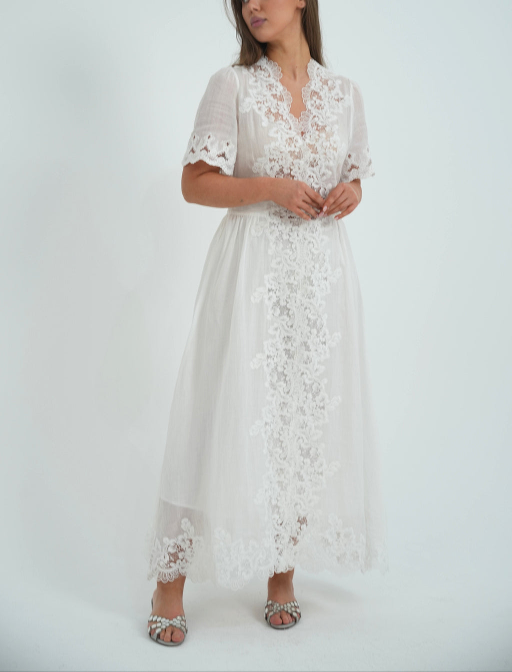 AureliaGuipure Lace Dress