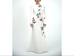 Silk Floral Dress
