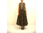 Mix Color Polyester Skirt