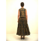 Mix Color Polyester Skirt