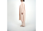 Peach Long Coat and pants