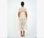 White Dantel Dress