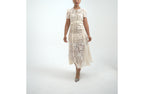 White Dantel Dress