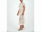 White Dantel Dress