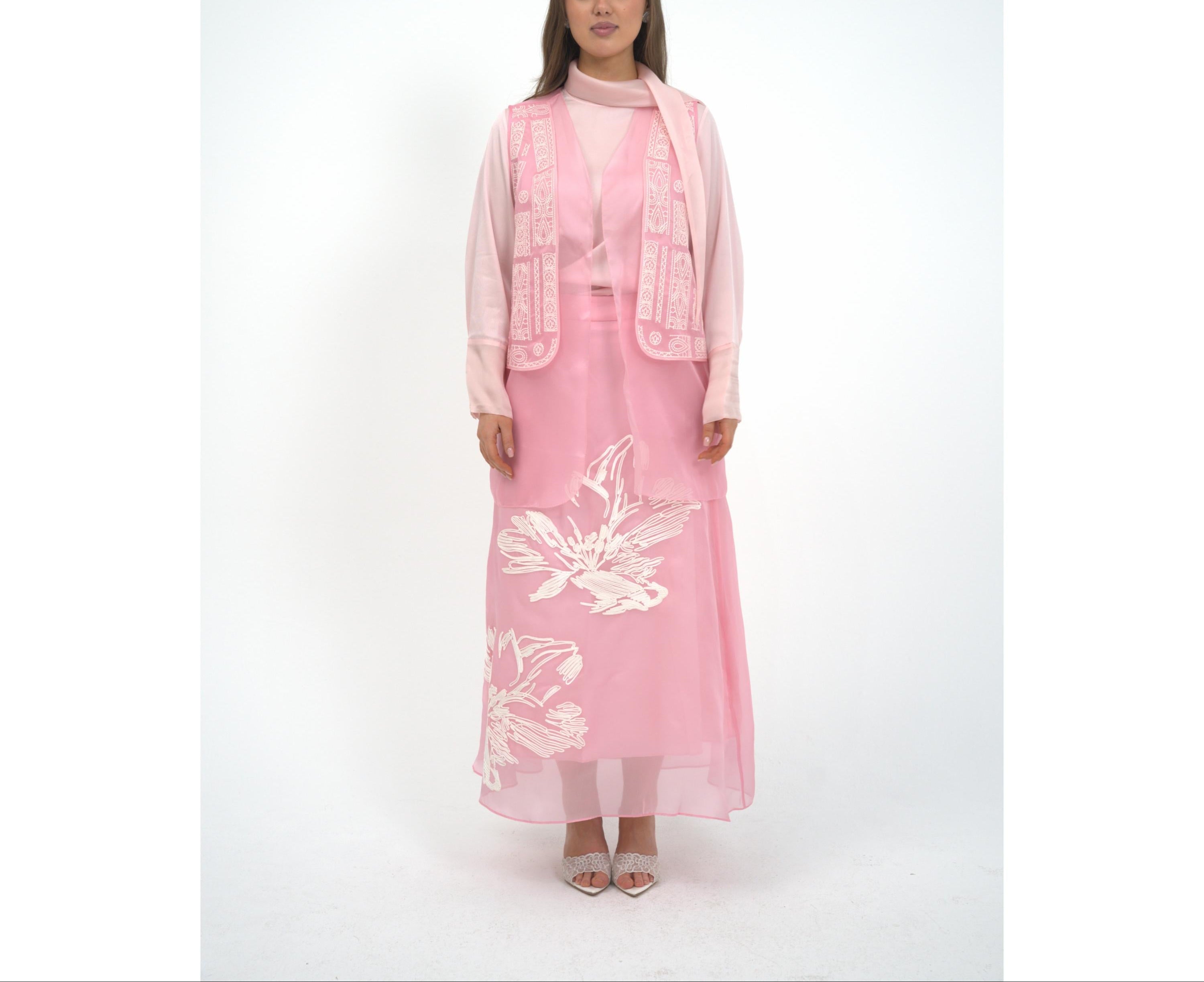 Geom Embroidery Cardigan
