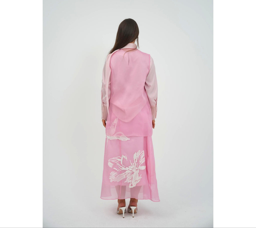 Geom Embroidery Cardigan