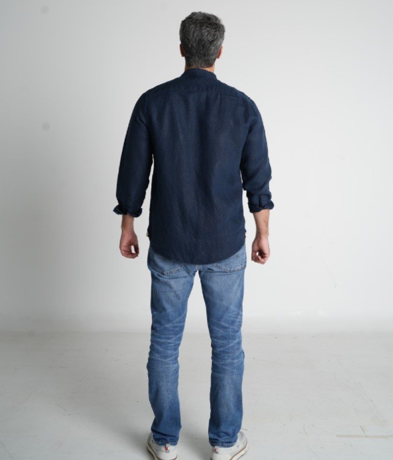 Harbor Linen Mandarin Shirt