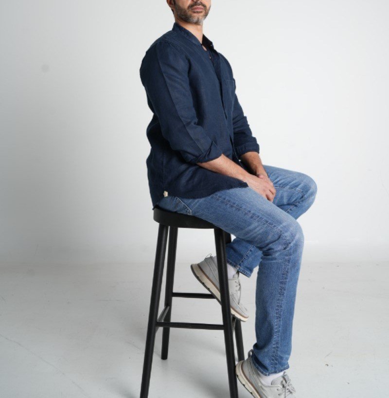 Harbor Linen Mandarin Shirt