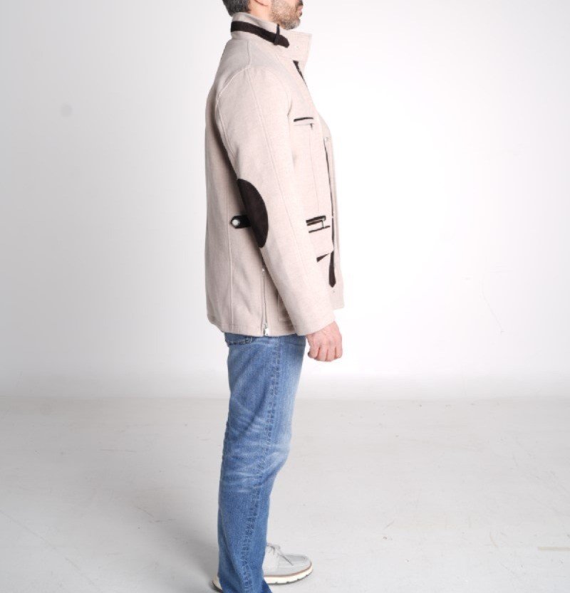 Sable Cashmere Field Coat