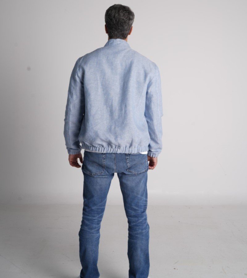 Breeze Reversible Linen Bomber