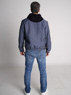 Shadow Suede Hybrid Hoodie
