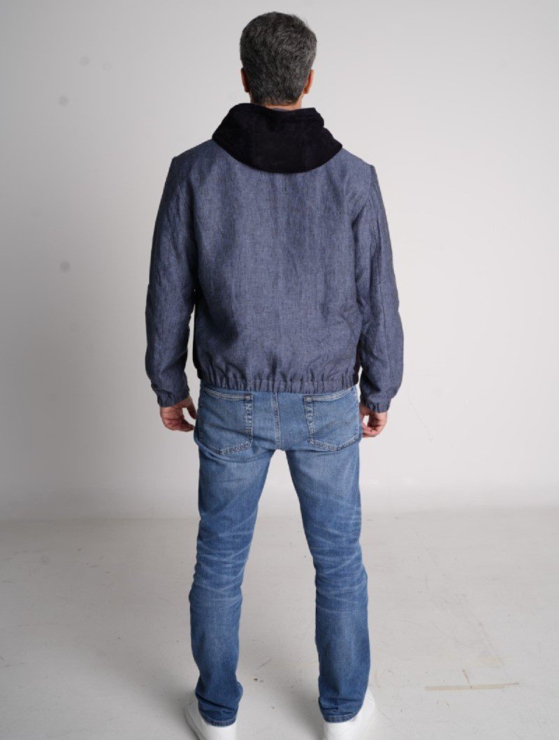 Shadow Suede Hybrid Hoodie