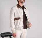 Sable Linen Field Jacket