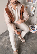 Terra Suede Linen Hoodie