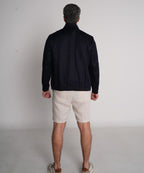 Midnight Linen Bomber