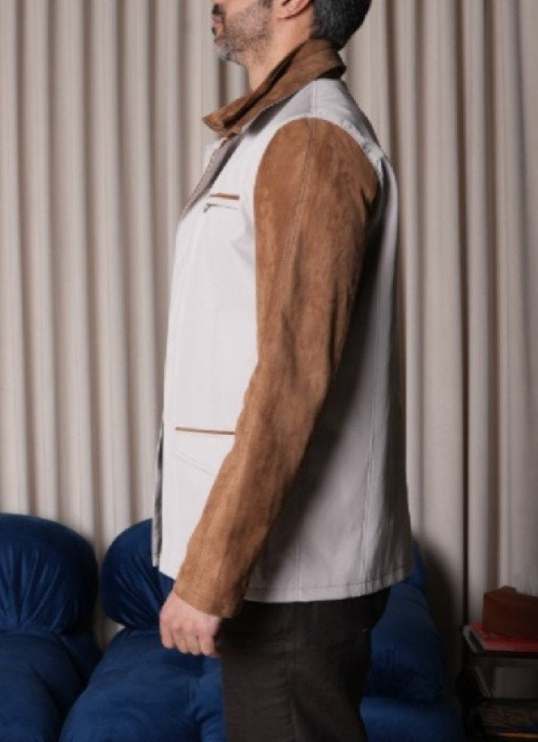 Glacier Suede Technical Coat