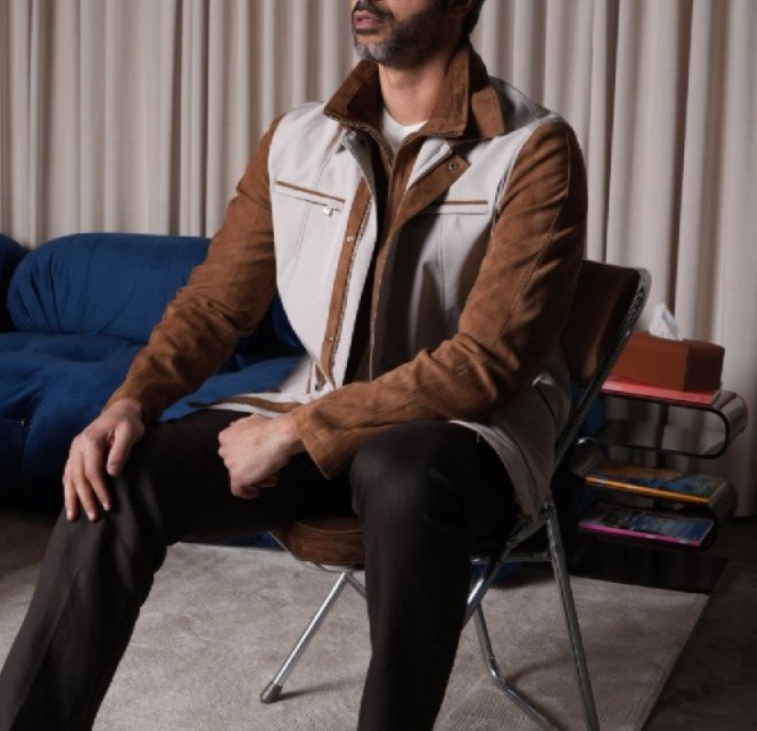 Glacier Suede Technical Coat