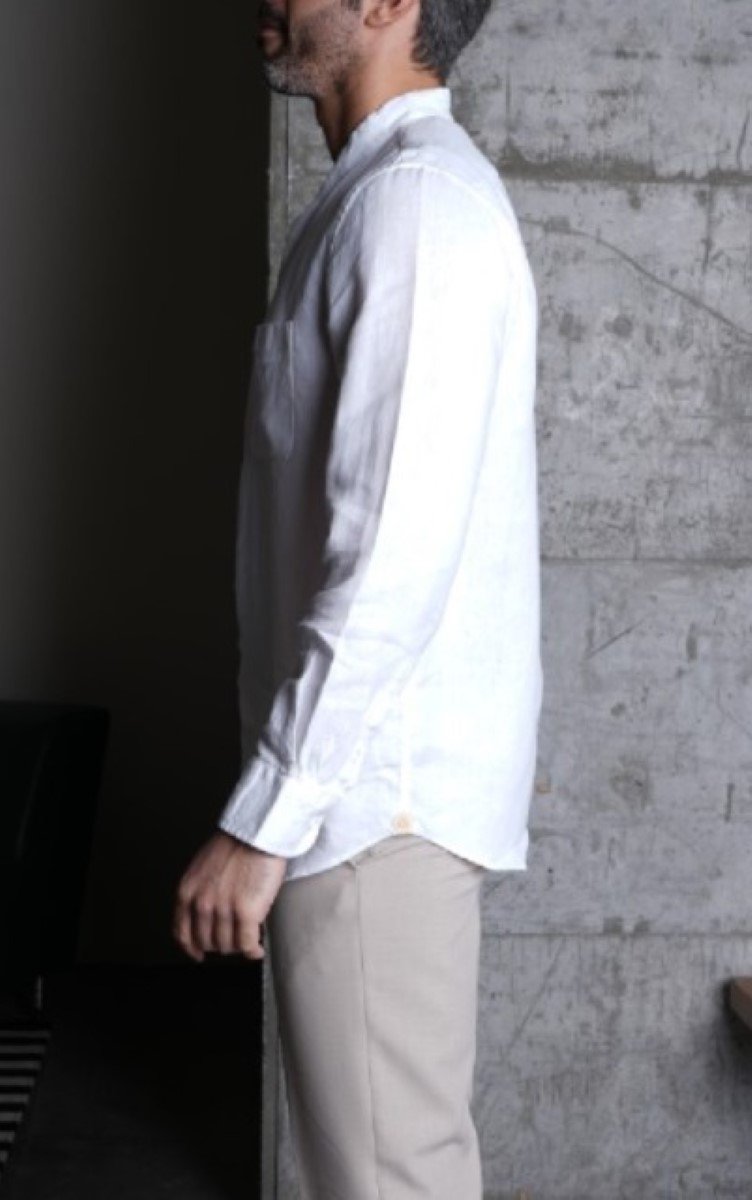 Azure Mandarin Shirt