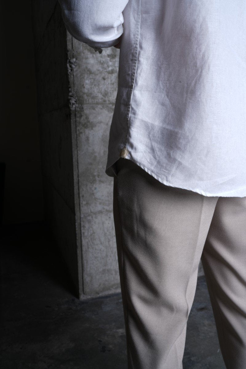 Azure Mandarin Shirt