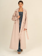 Cipria Long Coat