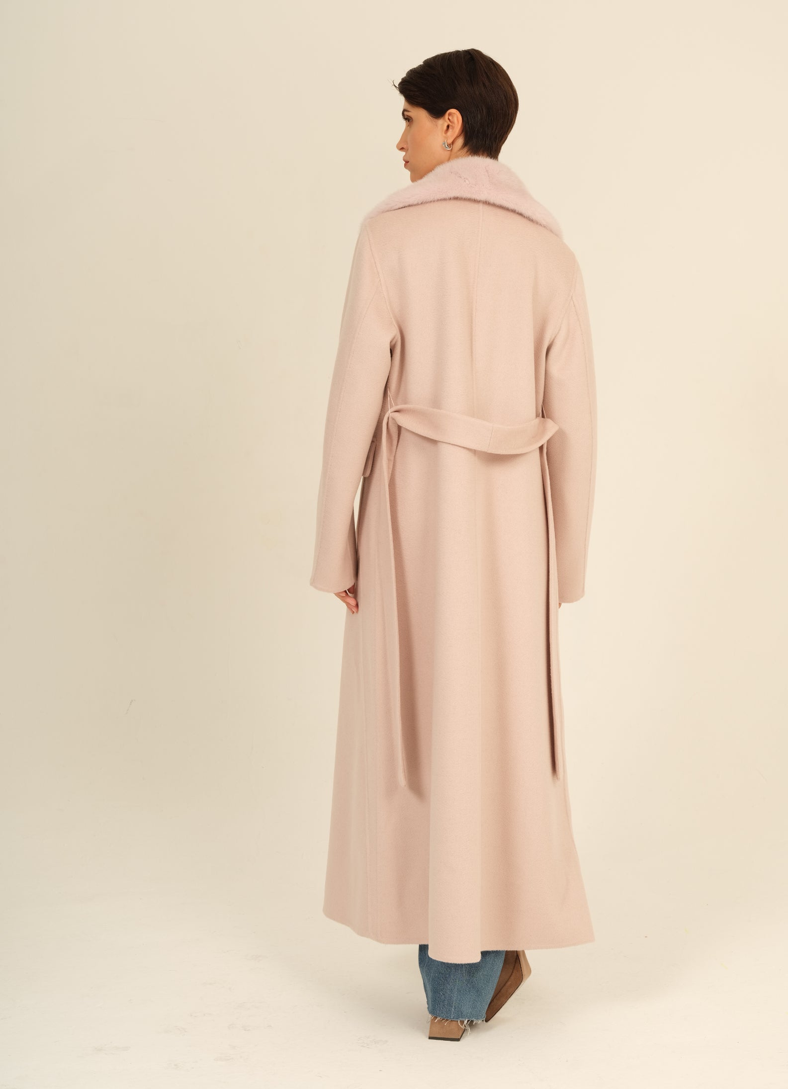 Cipria Long Coat