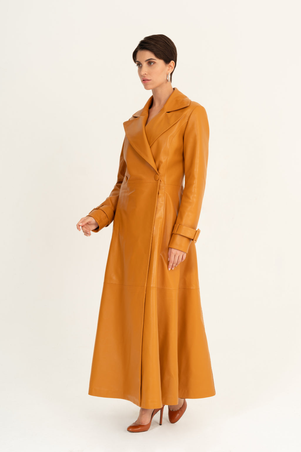 MAXI LEATHER JACKET