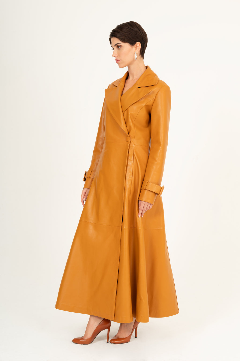 MAXI LEATHER JACKET