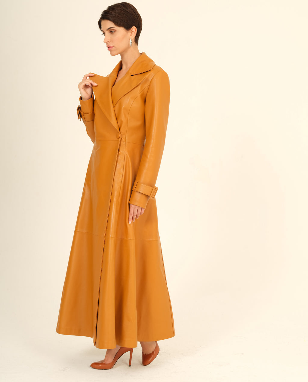 MAXI LEATHER JACKET