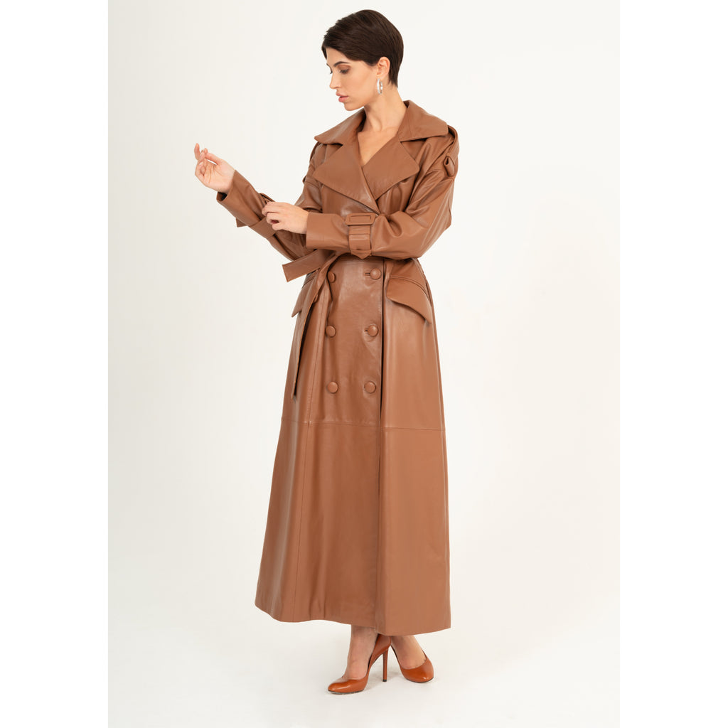 MAXI LEATHER JACKET