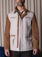 Glacier Suede Technical Coat