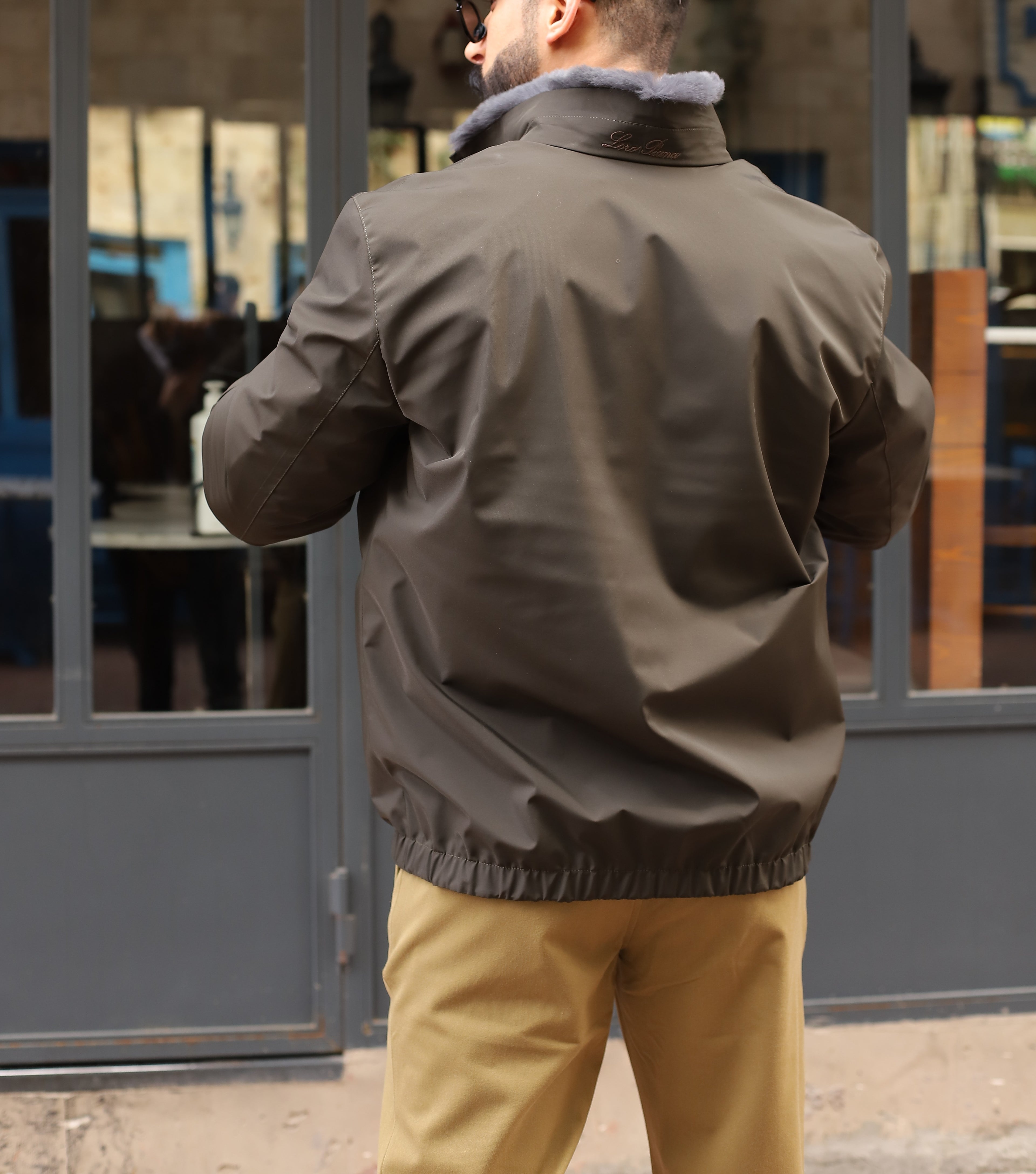 Moro Fur-Collar Bomber