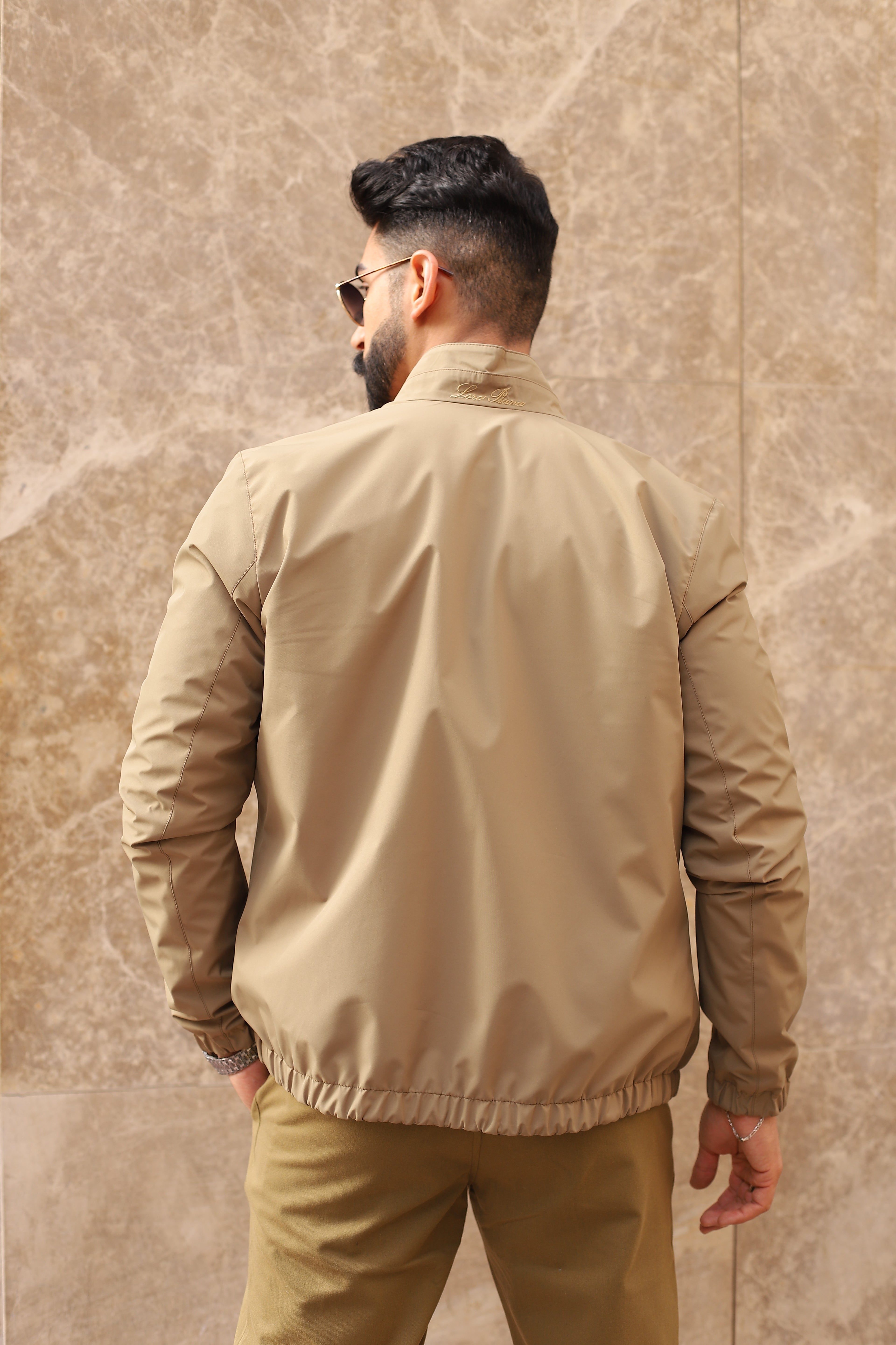 Beige Deckard Bomber