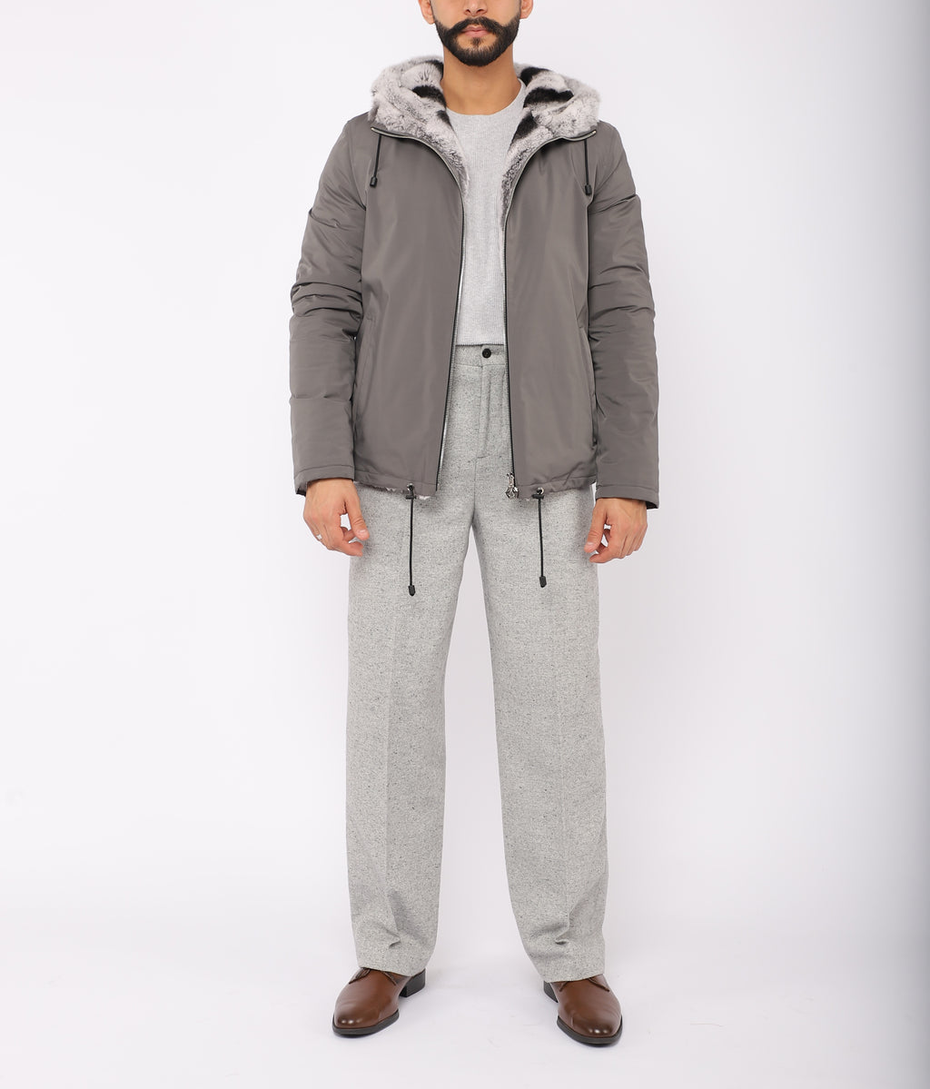Grigio Chinchilla Parka