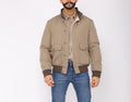Shearling-Lined Aviator Jacket