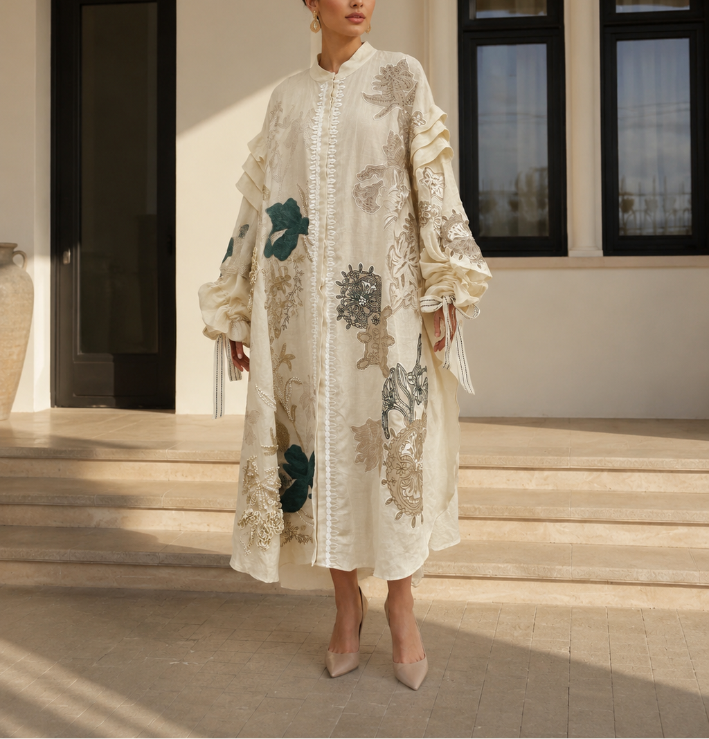 Emerald Flora Dress