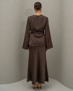 Espresso Draped Cascade Set