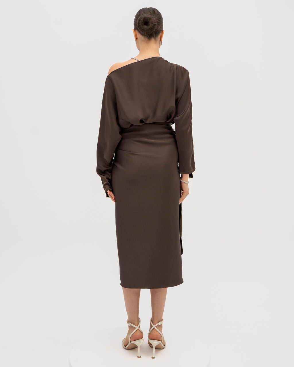 Espresso Draped Cascade Set