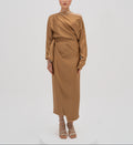 Silhouette Wrap Gown