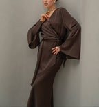 Espresso Draped Cascade Set