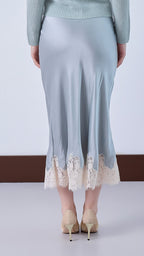Silk Lace Skirt