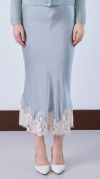 Silk Lace Skirt