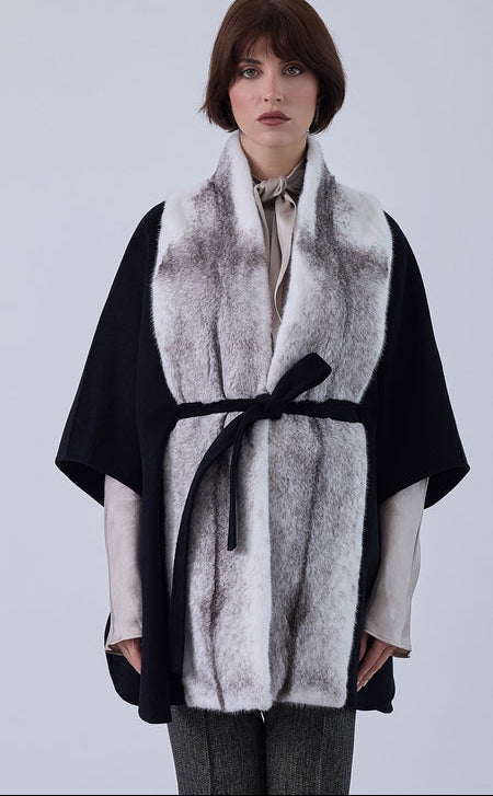 Vela Mink Cape