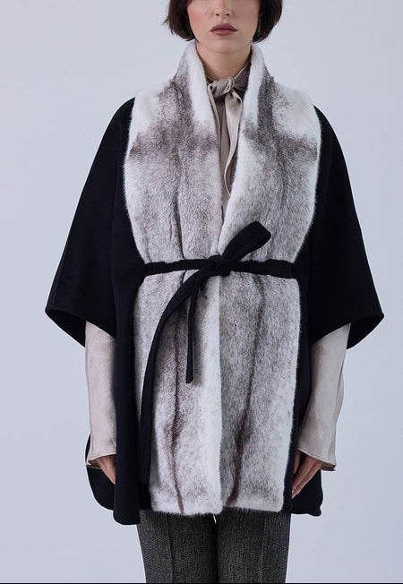 Vela Mink Cape