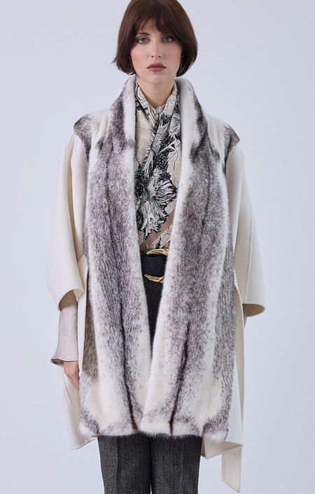Velain Mink Cape