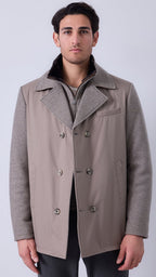 Double-Breasted Field Coat